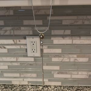 New Lucky Brand Silvertone Necklace